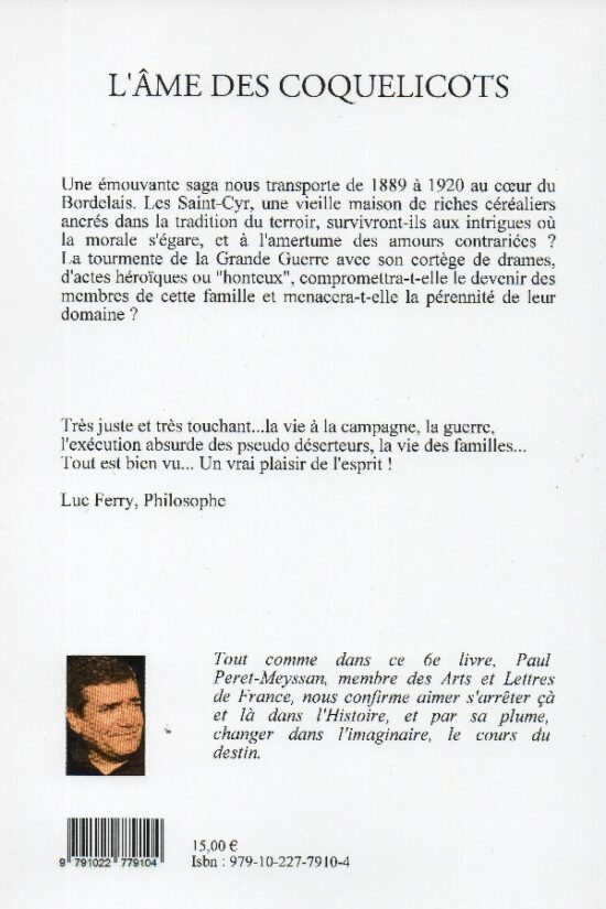 Paul Peret-Meyssan Les Saint-Cyr "L'âme des coquelicots" Tom 2